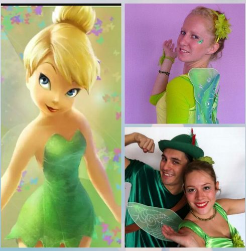 Tinkerbell y Peter Pan