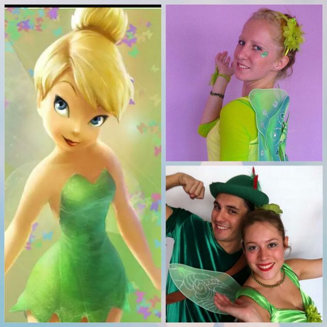 Tinkerbell y Peter Pan