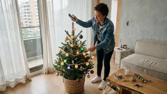 Decoración navideña 2025: 5 tendencias para un living más acogedor y con estilo