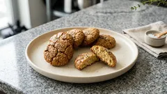 Bizcochitos light de avena: crocantes por fuera y sin azúcar añadida